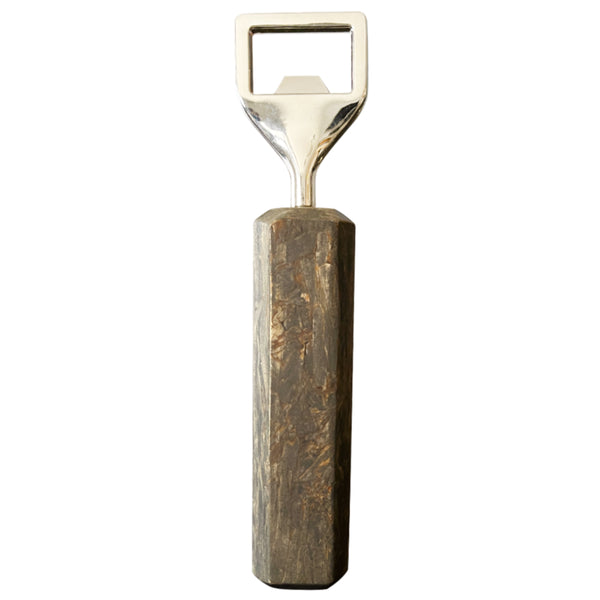 Hemp Home Styles BTTL01G HempWood® Bottle Opener with Face Cut in Gray Finish