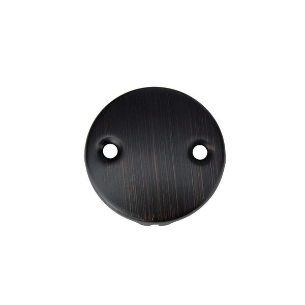 D-302ORB - Tub Drain Trim and Two-Hole Overflow Cover for Bath Tubs - Oil Rubbed Bronze