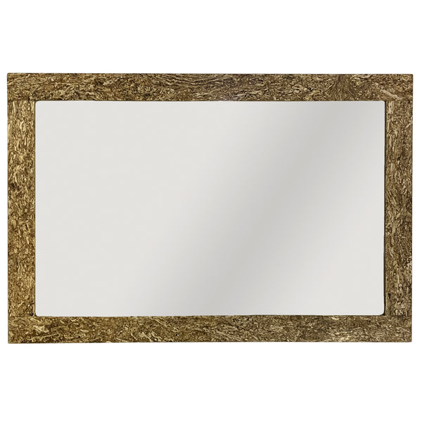 Hemp Home Styles MIR-36X24-FC 36" Rectangle HempWood® Frame Mirror with Face Cut