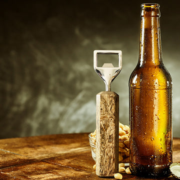 Hemp Home Styles BTTL01N HempWood® Bottle Opener with Face Cut in Natural Finish