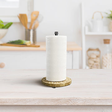 Hemp Home Styles PTH-7D-FC HempWood® Paper Towel Holder with Face Cut