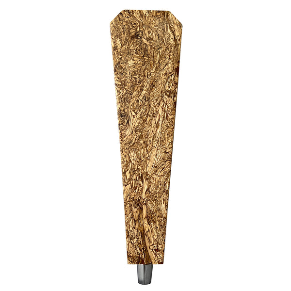 Hemp Home Styles THF-12-FC HempWood® Flat Tap Handle with Face Cut in Natural Finish
