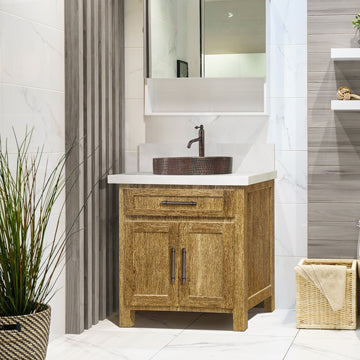 HempWood® Bathroom Vanity in Natural Finish