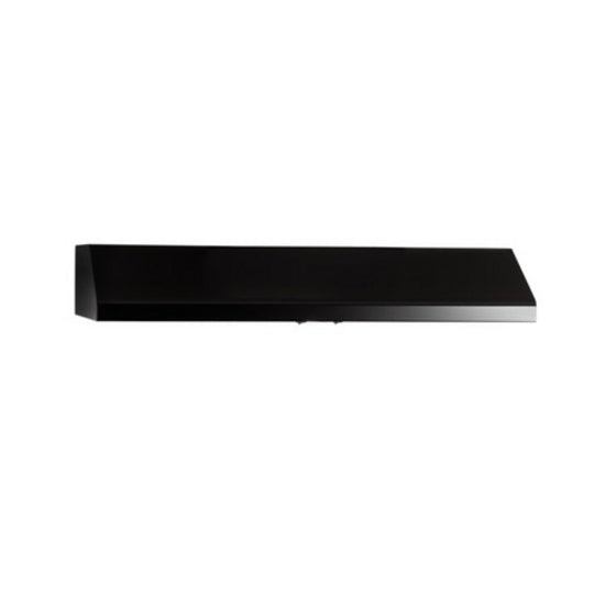 Imperial N1936PS1-BL 36" x 22" x 6" Under Cabinet 625 CFM Slim Line Range Hood with Mesh Filters, Black