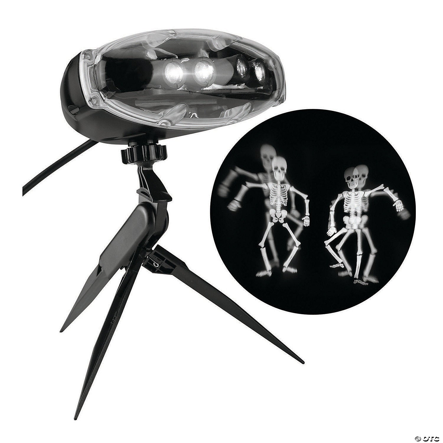 Halloween Lightshow Flutter-Fright Skeleton Projector