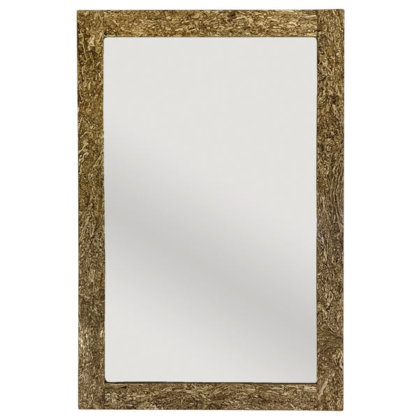 Hemp Home Styles MIR-36X24-FC 36" Rectangle HempWood® Frame Mirror with Face Cut