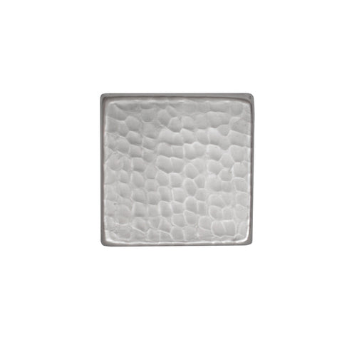T2NH - 2" x 2" Nickel Plated Hammered Copper Tile